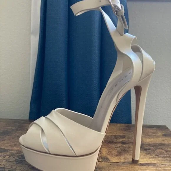 Casadei Stiletto Sandals - size 7 US 37 EU - Brand New Never Worn! - Picture 8 of 8